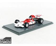 Spark- Voiture Miniature de Collection, S5283, Rouge/Blanc