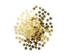 Folat 15 g de confettis étoiles Or danniversaire Décoration de Table danniversaire