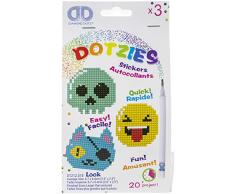 Pracht Creatives DTZ12-008 Hobby Lot de 3 Autocollants pour décoration de Jardin