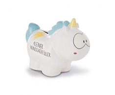 NICI 42507 Tirelire en Forme de Licorne Rainbow Flair Multicolore 7,5 x 12 x 16,5 cm