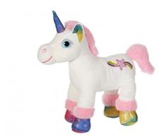 Gipsy Lica Bella Licorne Peluche, 70852, Blanc/Rose, 20 cm