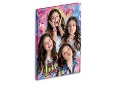 Soy Luna Je suis Luna Classeur A4 avec élastiques (Montichelvo mc-53488) (Montichelvo 53488)