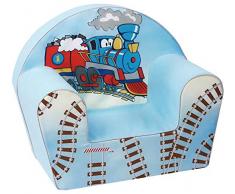 Oled- Train Fauteuil Souple, Couleur Bleu Ciel, DT8-1713