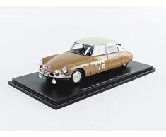 Spark- Voiture Miniature de Collection, S5530, Marron/Blanc