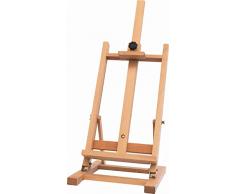 KREUL 17101 Solo Goya Chevalet de Table env. Hauteur : 74,5 cm - en Bois de hêtre Massif - pour châssis dune Hauteur allant jusquà 50 cm.