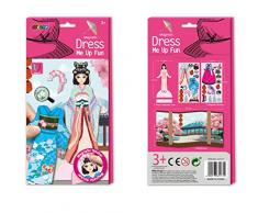 Avenir - Stickers magnétiques asiáticas Princess Dress Me Up Fun, coloré - 4 - version espagnole