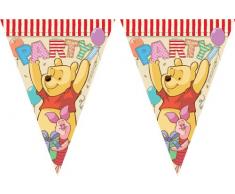 Amscan Guirlande fanions Winnie Alphabet