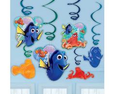 amscan- Finding Dory Disney Décoration Anniversaire, 9900960