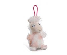 NICI- Lama Flokatina en Peluche avec Lampe LED pour Sac à Main, 44785, Beige