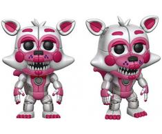Funko-62197 Five Nights @ Freddy’s Figurine Pop Vinyle-Games FNAF Sister Location Funtime Foxy, 14062, Multicolore