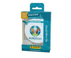 Panini- Euro 2020 Stickers Preview-TIN Box DE 12 Pochettes, 2601-021, Boite