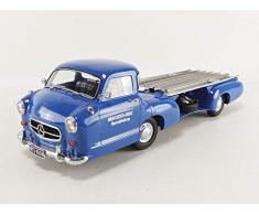 I-SCALE- Voiture Miniature de Collection, 118000000006, Bleu/Argent
