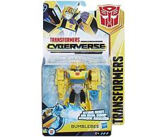 TRANSFORMERS Cyberverse - Robot action Bumblebee voiture 15cm - Jouet transformable 2 en 1