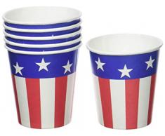 Party Pro- Gobelets 20cl USA x6, 401761