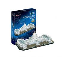 CubicFun l193h – 3D Puzzle The U.S. Capitol Hill avec LED Washington USA
