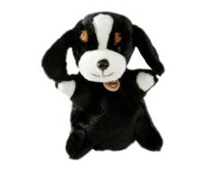 Heinrich Bauer - 11819 - Marionnette à Main Bouvier Bernois en Peluche - Noir/Blanc