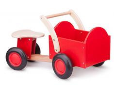 New Classic Toys - 11400 - Vélo et Véhicule pour Enfant - Triporteur - Monté - Rouge