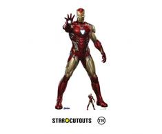 STAR CUTOUTS Ltd Figurine de Bureau en Carton Marvel Avengers Endgame Taille réelle Multicolore