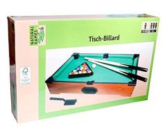 VEDES Großhandel GmbH - Ware Natural Games Table Billard, Longueur 51 cm