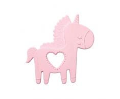 Manhattan Toy- Anneau de Dentition en Silicone Unicorn Adorables Petals, 216970, Multicolore