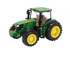 Tomy Big Farm - 42837 - Véhicule Miniature - Tracteur John Deere 6210R