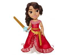 Taldec- Disney Poupée Elena dAvalor-Mouvements Magiques, 46667, Rouge, 38 cm
