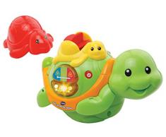 VTech- Juju/la Thermo Tortue Jouet de Bain, 80-186705