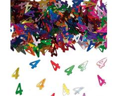 Folat Confettis de Table Motif Nombre