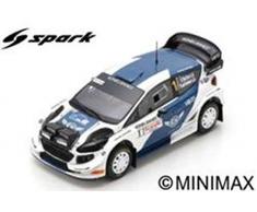 Spark- Voiture Miniature de Collection, S5990, Bleu/Blanc