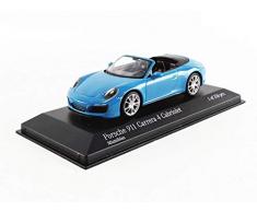 Minichamps- Voiture Miniature de Collection, 410067232, Bleu