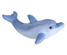 Wild Republic Peluche Living Ocean Dauphin, Doudou, 40 cm, 23420, Multicolore