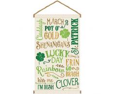 Amscan 242602 Fanions en toile St Patrick