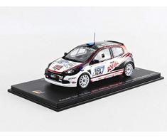 Spark- Voiture Miniature de Collection, SG417, Rouge/Blanc/Noir