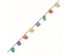 Procos 90566 Guirlande Dinosaure Papier Violet