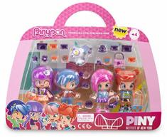 PINY - 700012916 - Mini Poupée - Coffret 4 Figurines