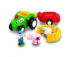 MT Creations - A1004394 - Jouet Premier Age - Tracteur Mouton et Cochon - Wow