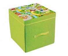 TEOREMA Théorème Tapis à Jouets 2 en 1 Vert