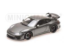 Minichamps- Voiture Miniature de Collection, 110067034, Gris Métal
