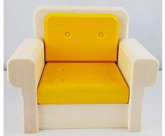 Rülke 22696 Jouet en Bois pour poupée Bois Jaune