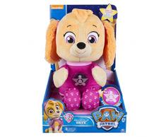 Paw Patrol - 6035475 - Peluche Veilleuse - La Pat Patrouille - Modèle Aléatoire