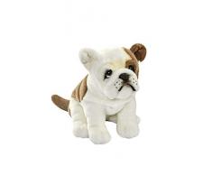 Anima - Peluche Bulldog Français Assis 30cmL