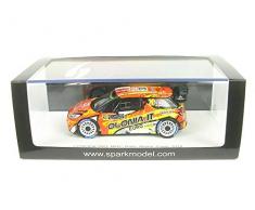 Spark- Voiture Miniature de Collection, S5987, Orange/Jaune/Noir