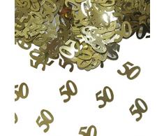 Folat Confettis de Table Motif Nombre