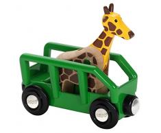 Brio - 33724 - Véhicule Miniature - Wagon Girafe