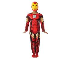 Rubies-déguisement officiel - Marvel- Déguisement Luxe Rembourré Iron Man Avengers Assemble - Taille L- I-887751L