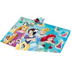 Lisciani Disney Princesses Jeux EDUCATIFS – Tapis D’ACTIVITES PRINCESSES-68005, 68005, Rose