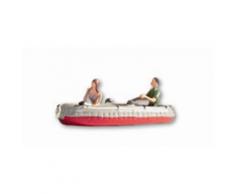 Noch - 16815 - Modélisme Ferroviaire - Canot Pneumatique Avec Figurine - Non Flottable