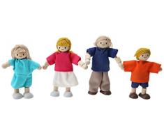 PlanToys - PT7415 - Jouet en bois - Famille de Poupées