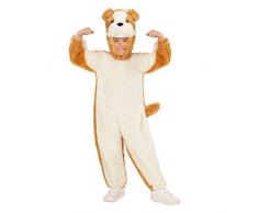 Widmann 98081 ? Costume de Chien en Peluche pour Enfant Combinaison avec Capuche et Masque