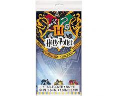 Harry Potter - Nappe en plastique imprimée - 1,37m x 2,13m - Multicolore